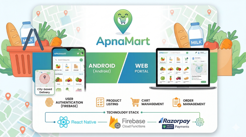 ApnaMart – Grocery Delivery App