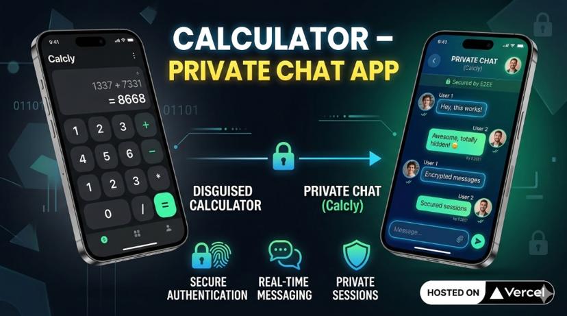 Calculator – Private Chat App