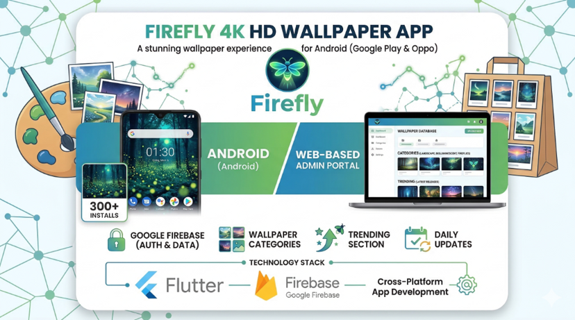 Firefly 4K HD Wallpaper App