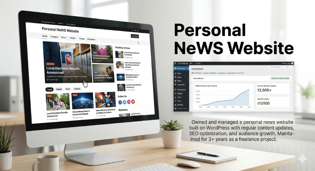 Personal News Website